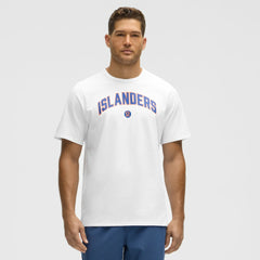 New York Islanders lululemon Organic Cotton Classic-Fit T-Shirt - White | NHL Clearance