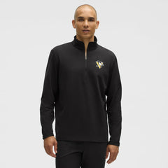 Pittsburgh Penguins lululemon Soft Jersey Half-Zip Pullover - Black | NHL on sale