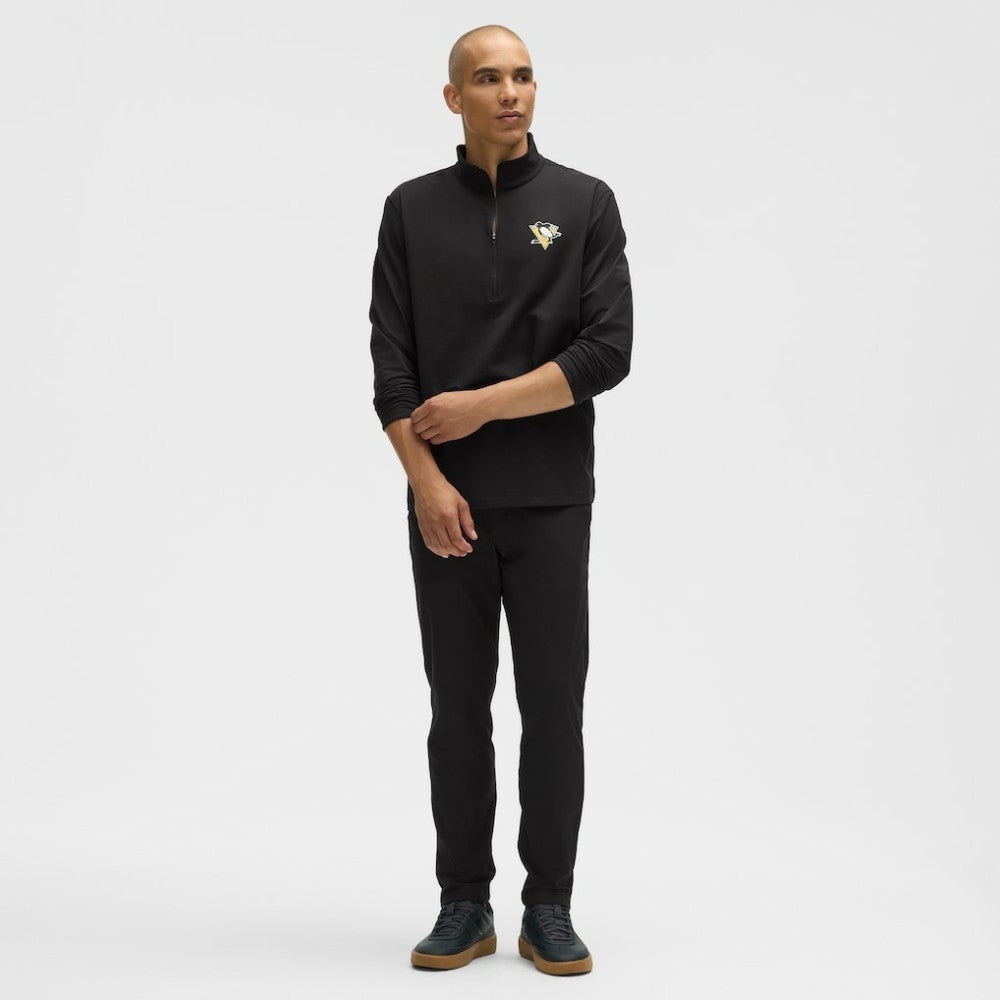 Pittsburgh Penguins lululemon Soft Jersey Half-Zip Pullover - Black | NHL on sale