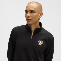 Pittsburgh Penguins lululemon Soft Jersey Half-Zip Pullover - Black | NHL on sale