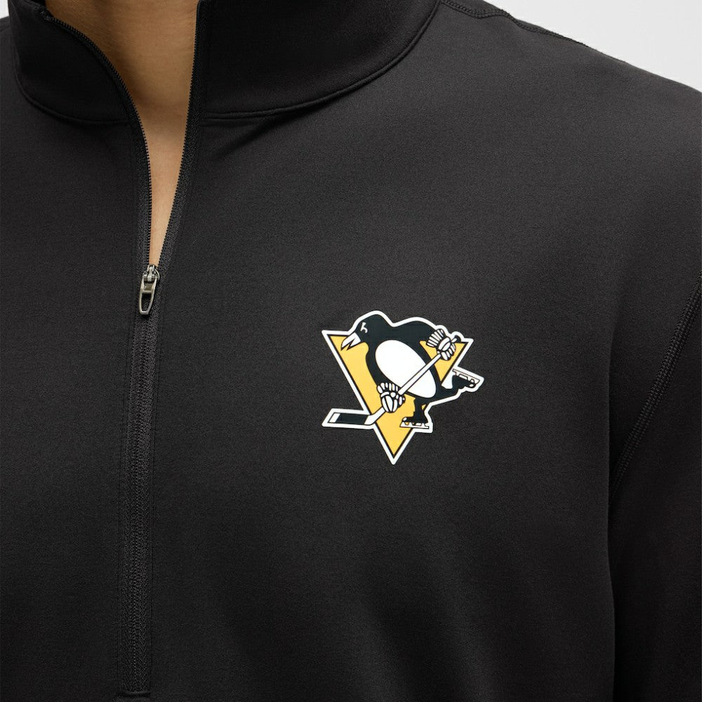 Pittsburgh Penguins lululemon Soft Jersey Half-Zip Pullover - Black | NHL on sale