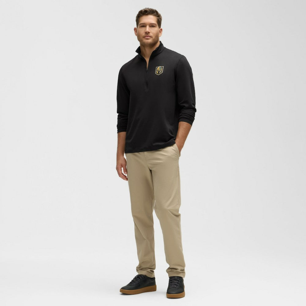 Vegas Golden Knights lululemon Soft Jersey Half-Zip Pullover - Black | NHL online