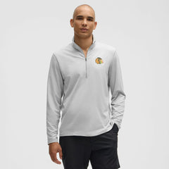 Chicago Blackhawks lululemon Soft Jersey Half-Zip Pullover - Heather Gray | NHL discount