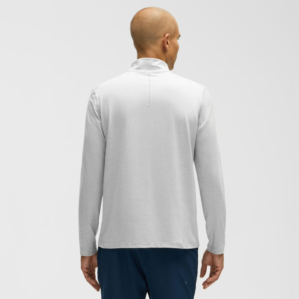 Vancouver Canucks lululemon Soft Jersey Half-Zip Pullover - Heather Gray | NHL online