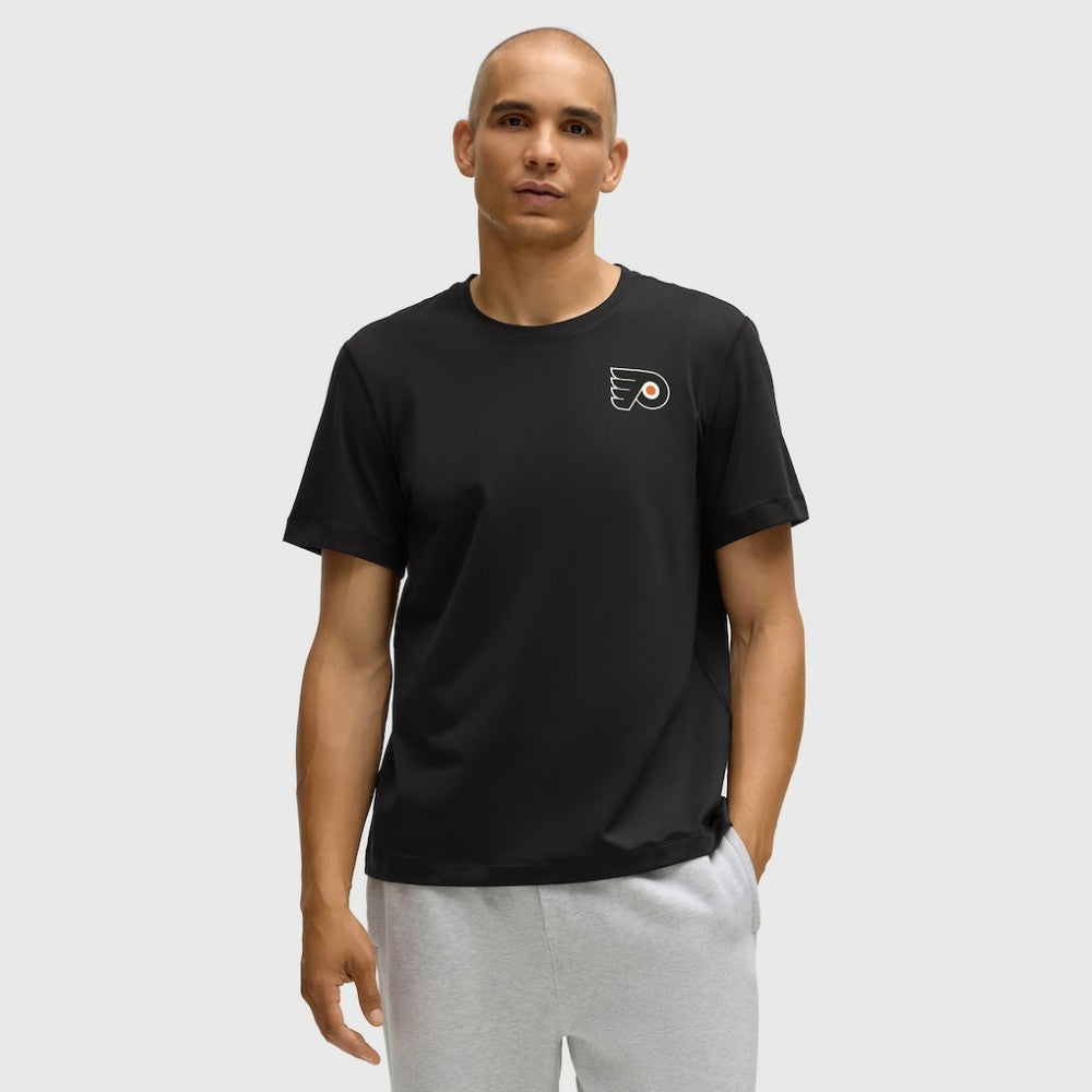 Philadelphia Flyers lululemon Soft Jersey T-Shirt - Black | NHL Clearance