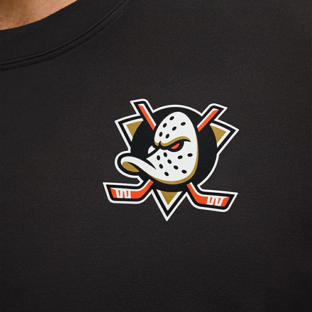Anaheim Ducks lululemon Soft Jersey T-Shirt - Black | NHL Clearance