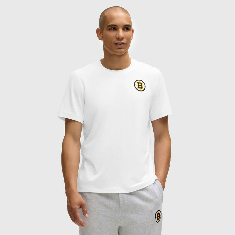 Boston Bruins lululemon Soft Jersey T-Shirt - White | NHL Clearance
