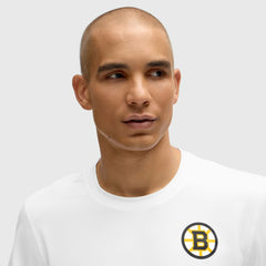 Boston Bruins lululemon Soft Jersey T-Shirt - White | NHL Clearance
