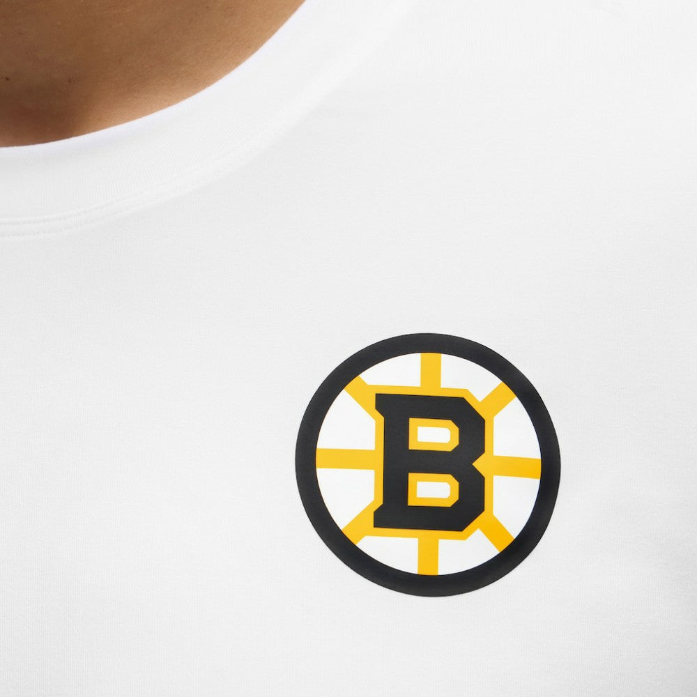 Boston Bruins lululemon Soft Jersey T-Shirt - White | NHL Clearance