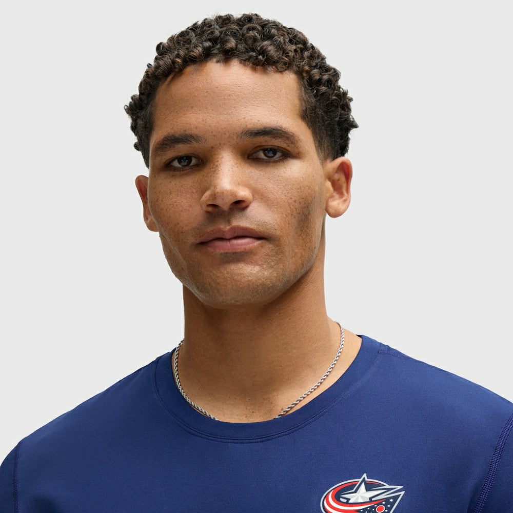 Columbus Blue Jackets lululemon Soft Jersey T-Shirt - Blue | NHL online