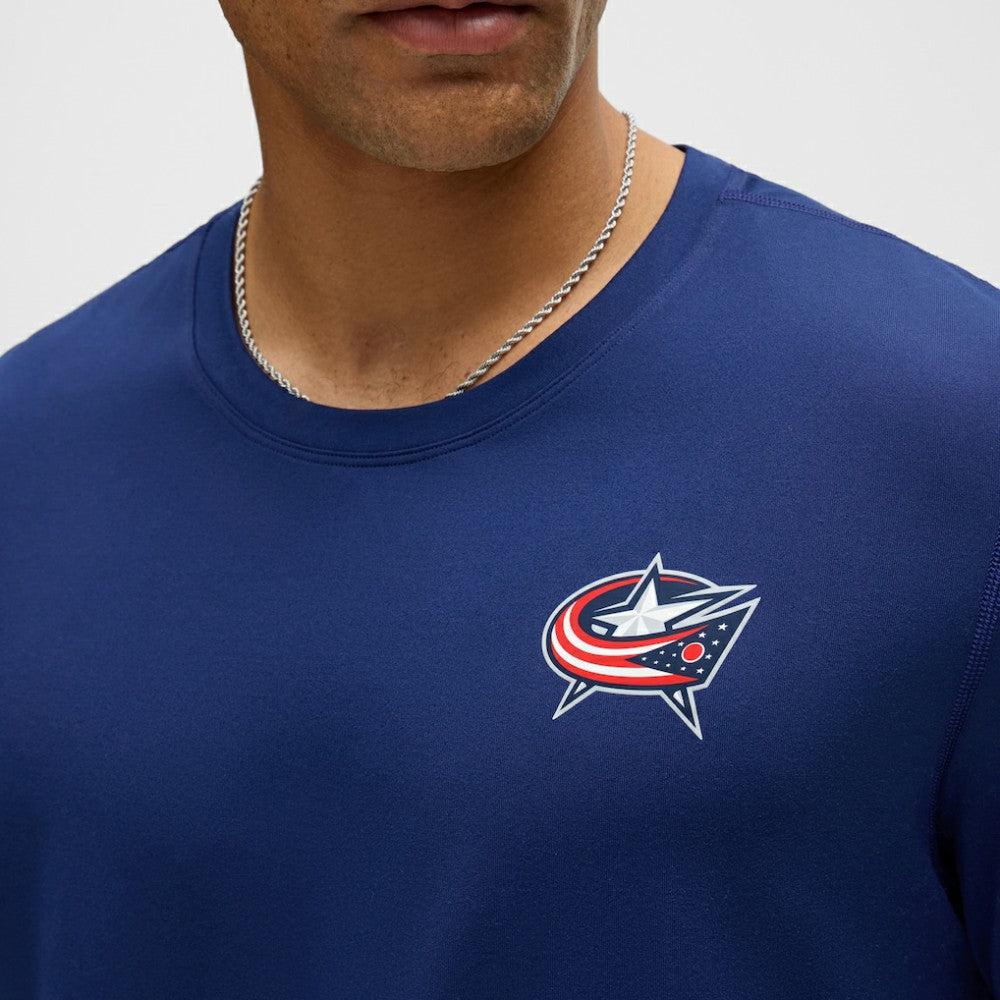 Columbus Blue Jackets lululemon Soft Jersey T-Shirt - Blue | NHL online