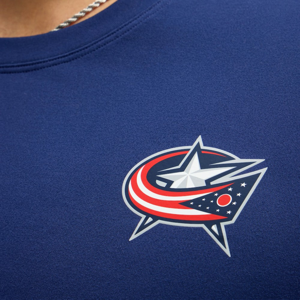 Columbus Blue Jackets lululemon Soft Jersey T-Shirt - Blue | NHL online
