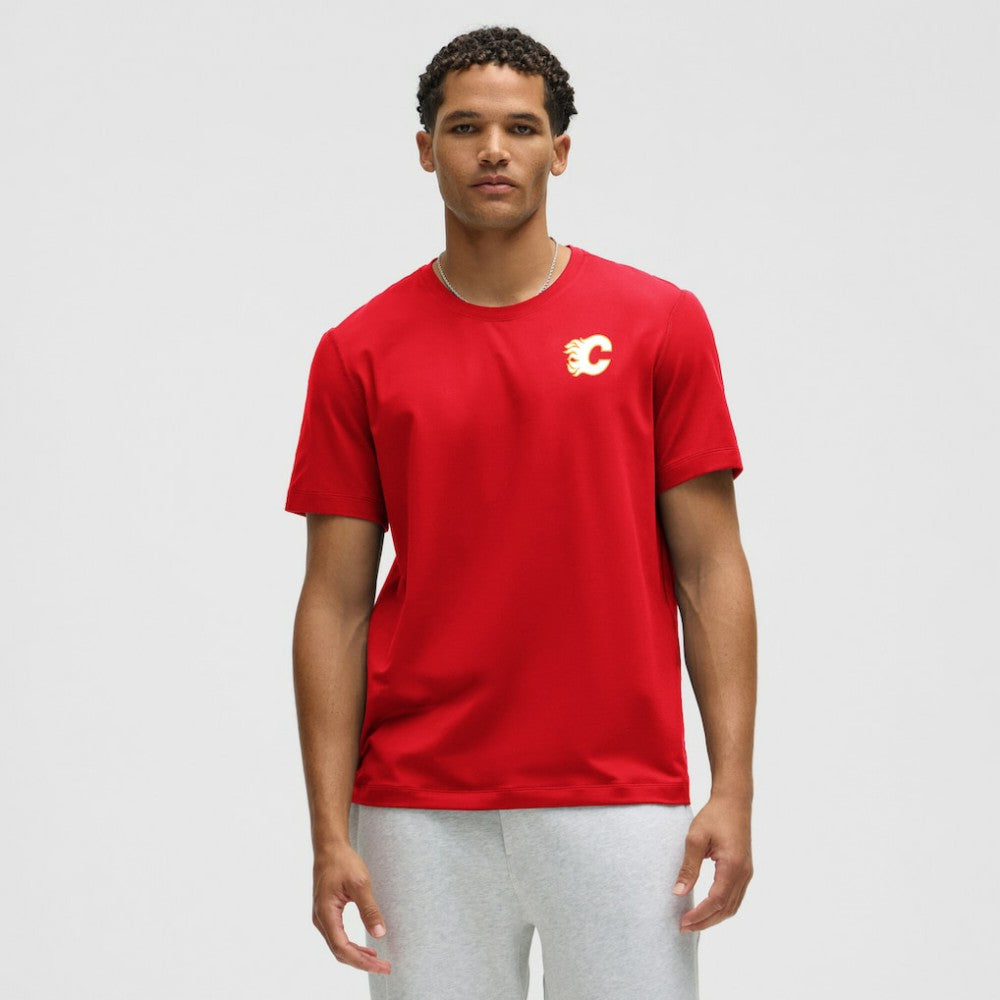 Calgary Flames lululemon Soft Jersey T-Shirt - True Red | NHL online