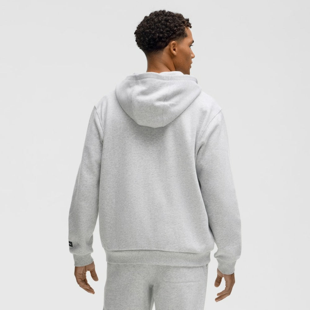 Anaheim Ducks lululemon Steady State Full-Zip Hoodie - Heathered Core Ultra Light Grey | NHL on sale