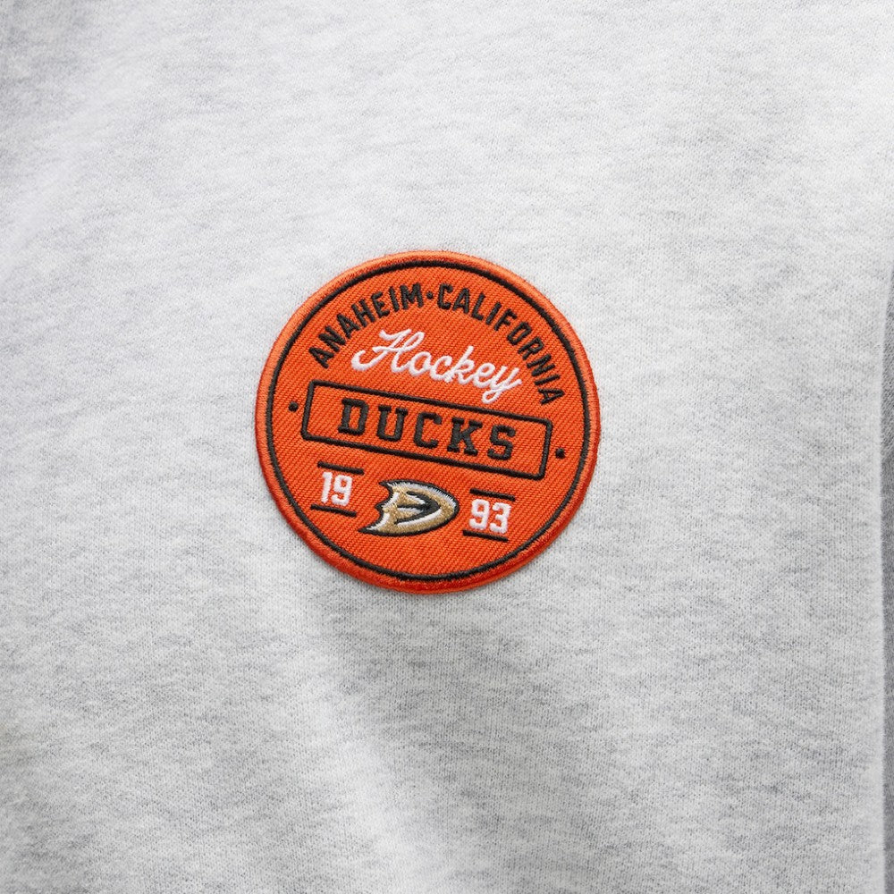 Anaheim Ducks lululemon Steady State Full-Zip Hoodie - Heathered Core Ultra Light Grey | NHL on sale