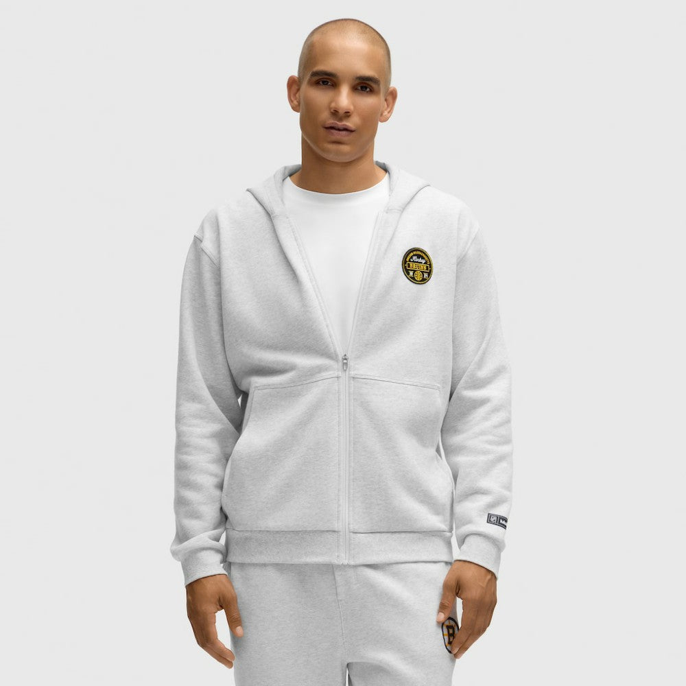Boston Bruins lululemon Steady State Full-Zip Hoodie - Heathered Core Ultra Light Grey | NHL sale