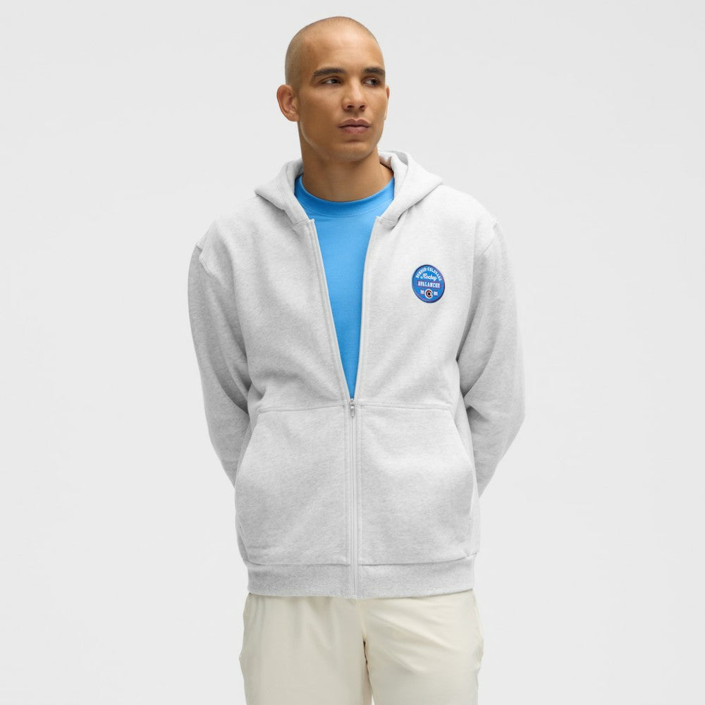 Colorado Avalanche lululemon Steady State Full-Zip Hoodie - Heathered Core Ultra Light Grey | NHL on sale