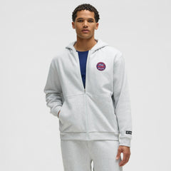 Columbus Blue Jackets lululemon Steady State Full-Zip Hoodie - Heathered Core Ultra Light Grey | NHL online