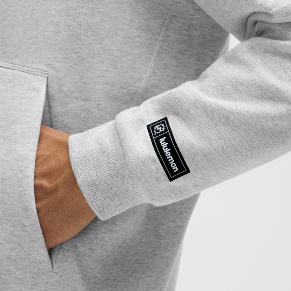 Los Angeles Kings lululemon Steady State Full-Zip Hoodie - Heathered Core Ultra Light Grey | NHL sale