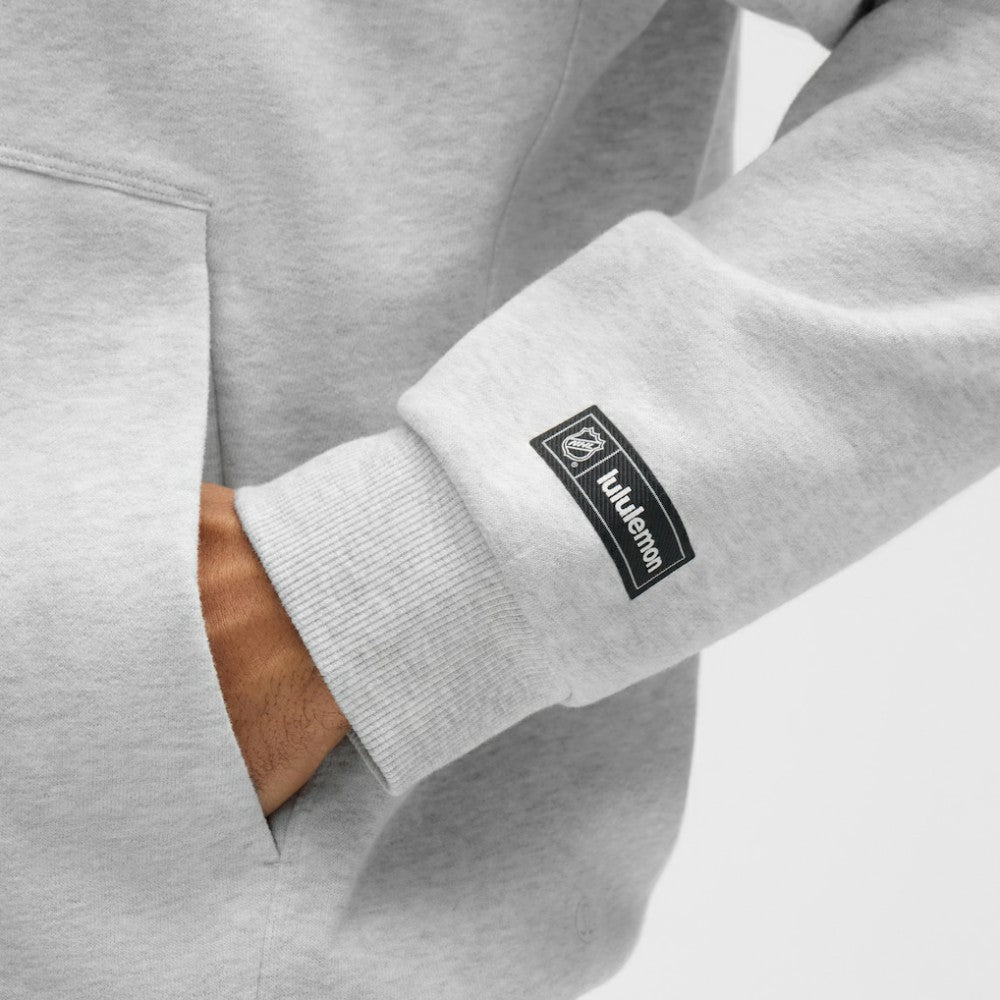 Minnesota Wild lululemon Steady State Full-Zip Hoodie - Heathered Core Ultra Light Grey | NHL online