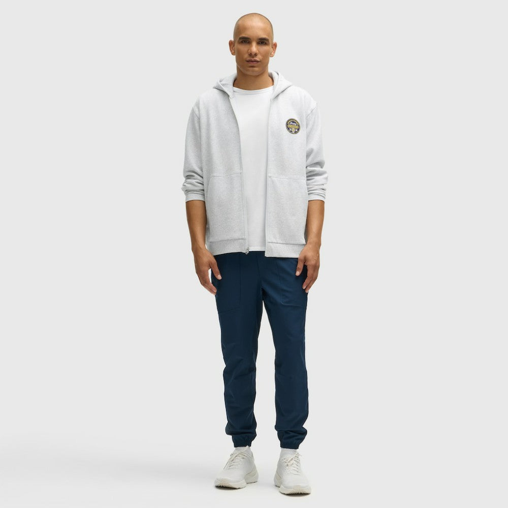 Nashville Predators lululemon Steady State Full-Zip Hoodie - Heathered Core Ultra Light Grey | NHL sale