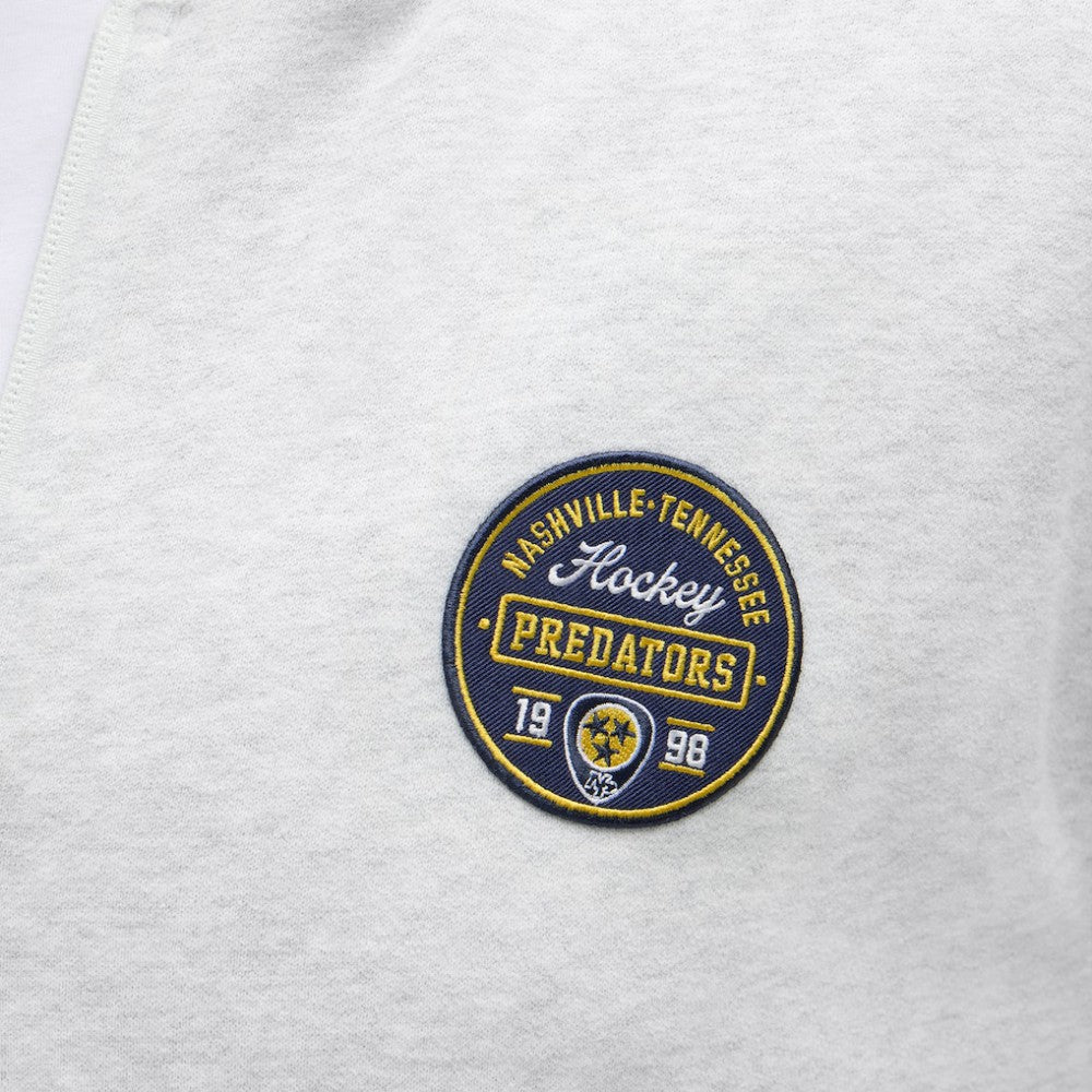 Nashville Predators lululemon Steady State Full-Zip Hoodie - Heathered Core Ultra Light Grey | NHL sale