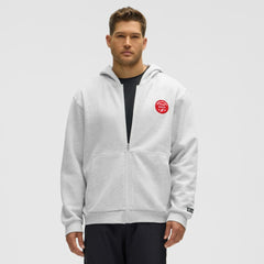New Jersey Devils lululemon Steady State Full-Zip Hoodie - Heathered Core Ultra Light Grey | NHL discount