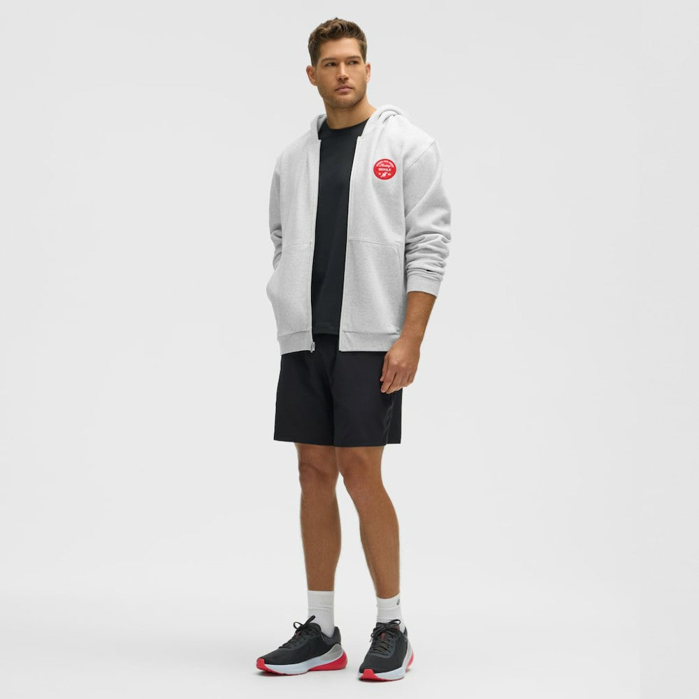 New Jersey Devils lululemon Steady State Full-Zip Hoodie - Heathered Core Ultra Light Grey | NHL discount