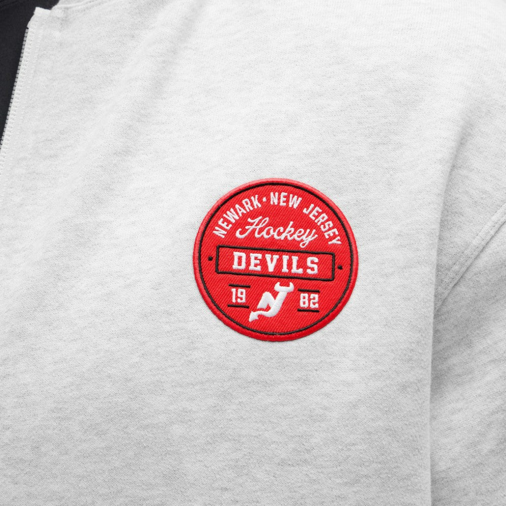 New Jersey Devils lululemon Steady State Full-Zip Hoodie - Heathered Core Ultra Light Grey | NHL discount