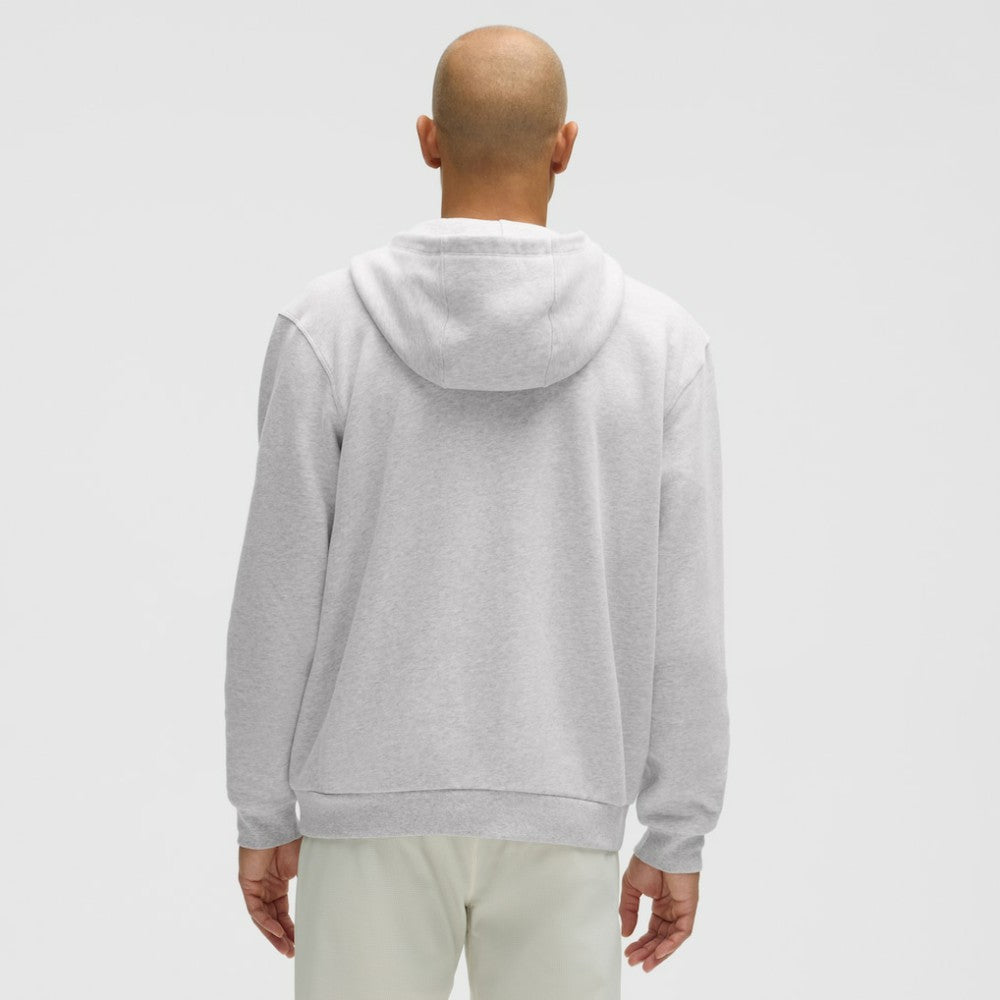 New York Islanders lululemon Steady State Full-Zip Hoodie - Heathered Core Ultra Light Grey | NHL Lifestyle