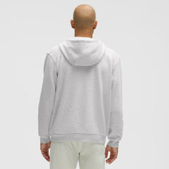 New York Islanders lululemon Steady State Full-Zip Hoodie - Heathered Core Ultra Light Grey | NHL Lifestyle