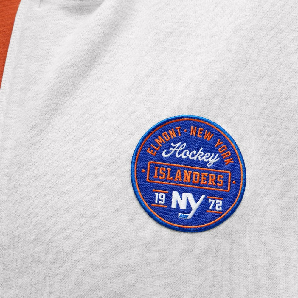 New York Islanders lululemon Steady State Full-Zip Hoodie - Heathered Core Ultra Light Grey | NHL Lifestyle