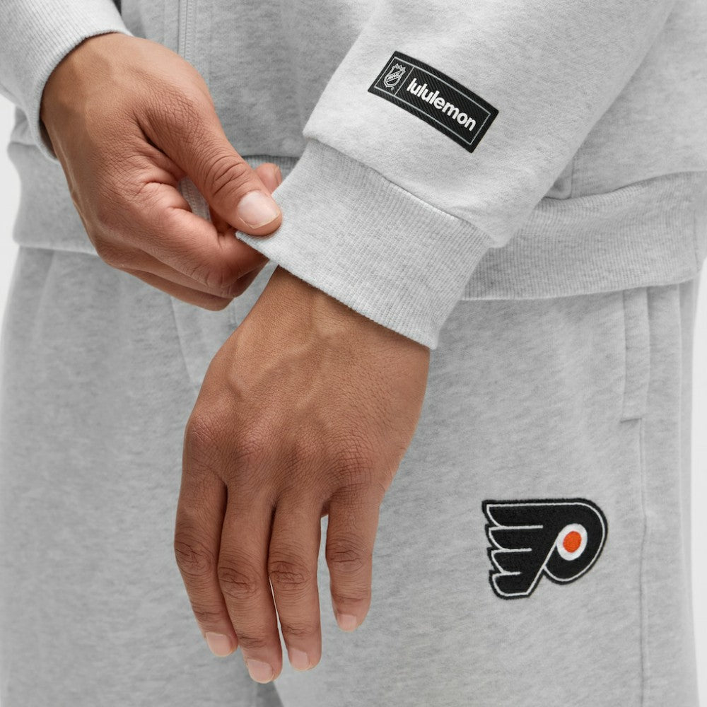 Philadelphia Flyers lululemon Steady State Full-Zip Hoodie - Heathered Core Ultra Light Grey | NHL sale