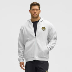 Pittsburgh Penguins lululemon Steady State Full-Zip Hoodie - Heathered Core Ultra Light Grey | NHL sale