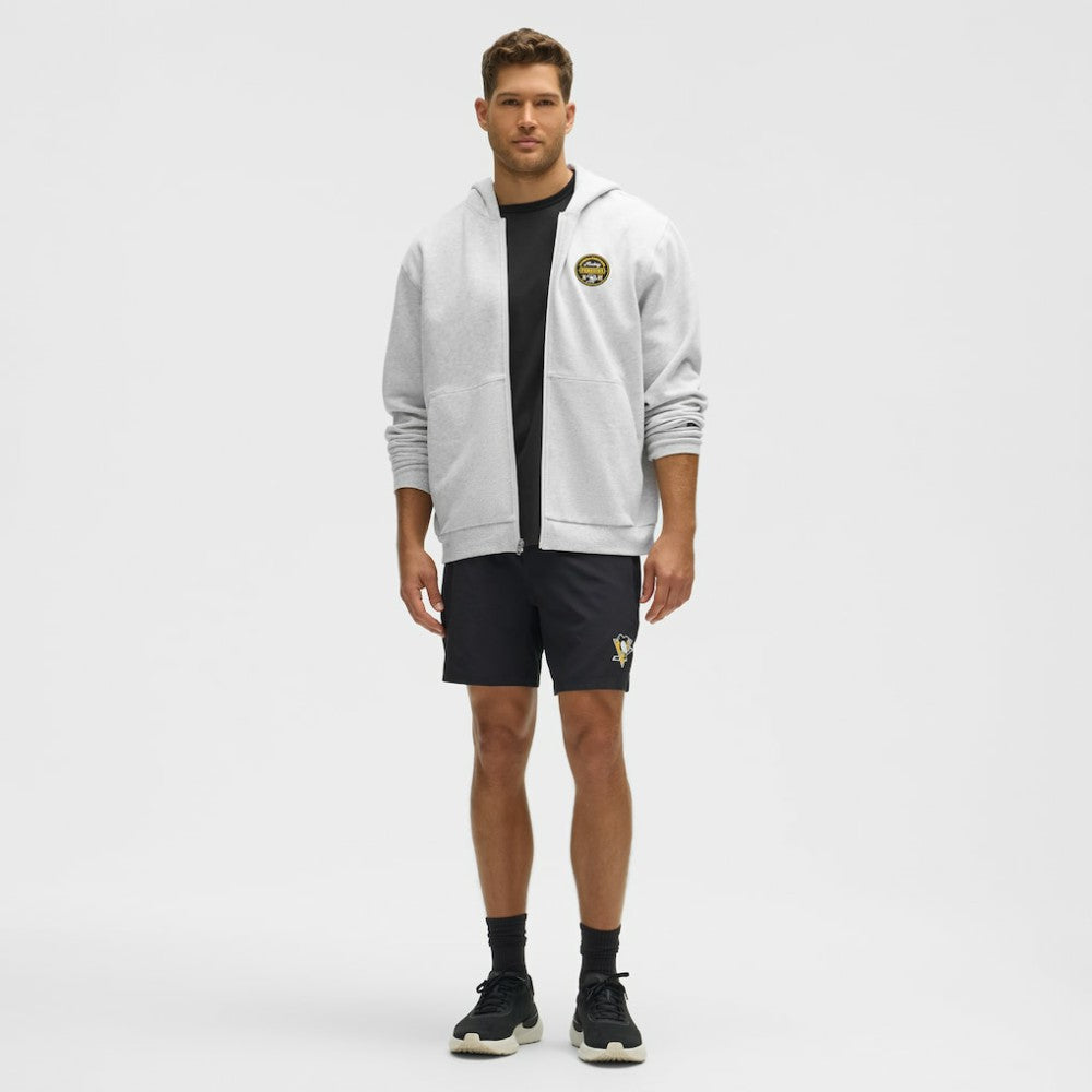 Pittsburgh Penguins lululemon Steady State Full-Zip Hoodie - Heathered Core Ultra Light Grey | NHL sale