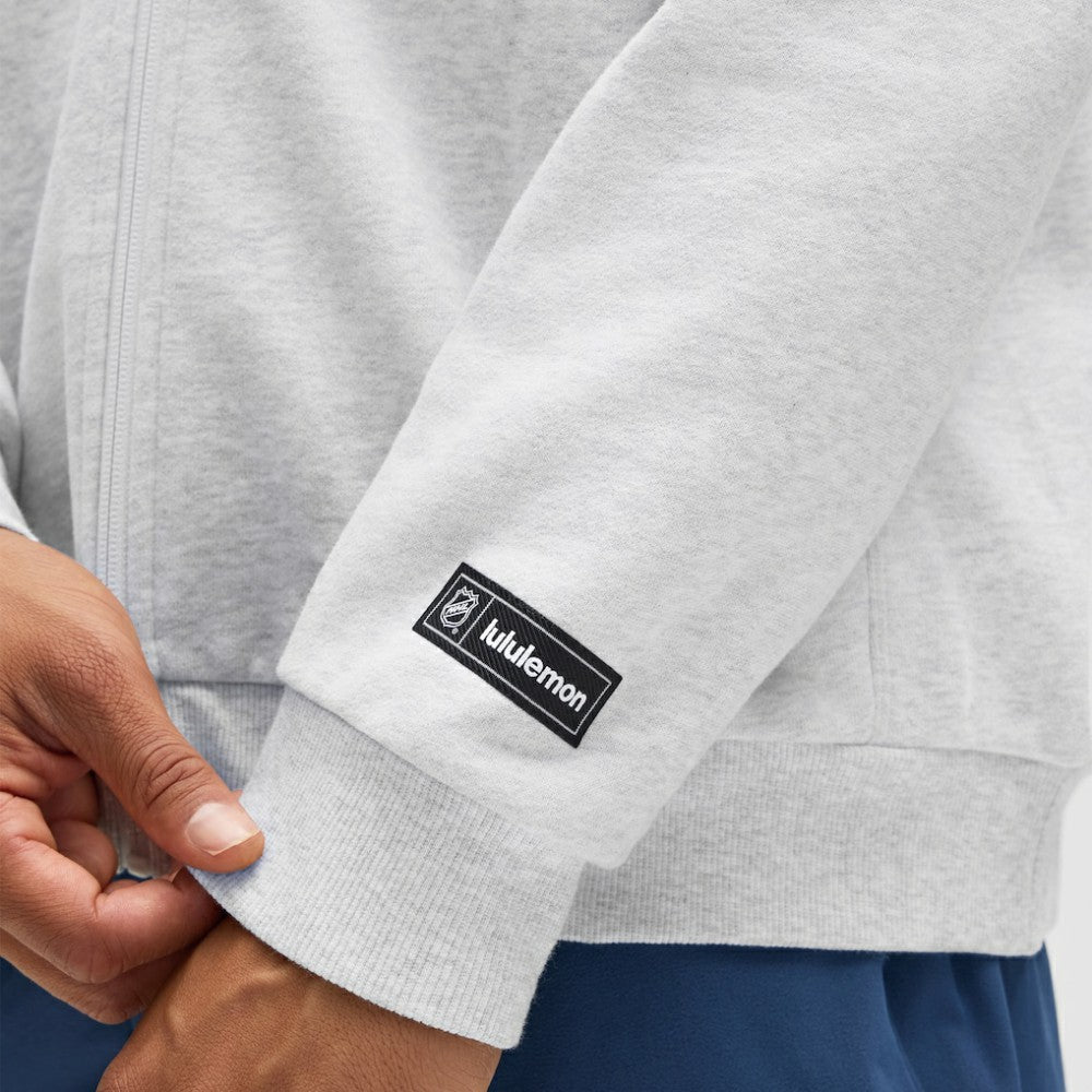Tampa Bay Lightning lululemon Steady State Full-Zip Hoodie - Heathered Core Ultra Light Grey | NHL sale