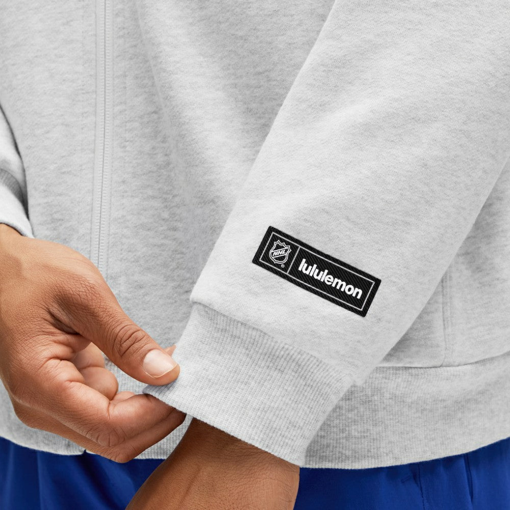 Toronto Maple Leafs lululemon Steady State Full-Zip Hoodie - Heathered Core Ultra Light Grey | NHL discount
