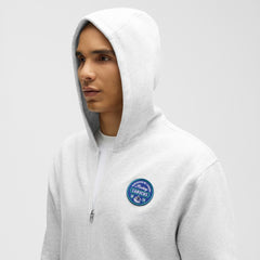 Vancouver Canucks lululemon Steady State Full-Zip Hoodie - Heathered Core Ultra Light Grey | NHL near me