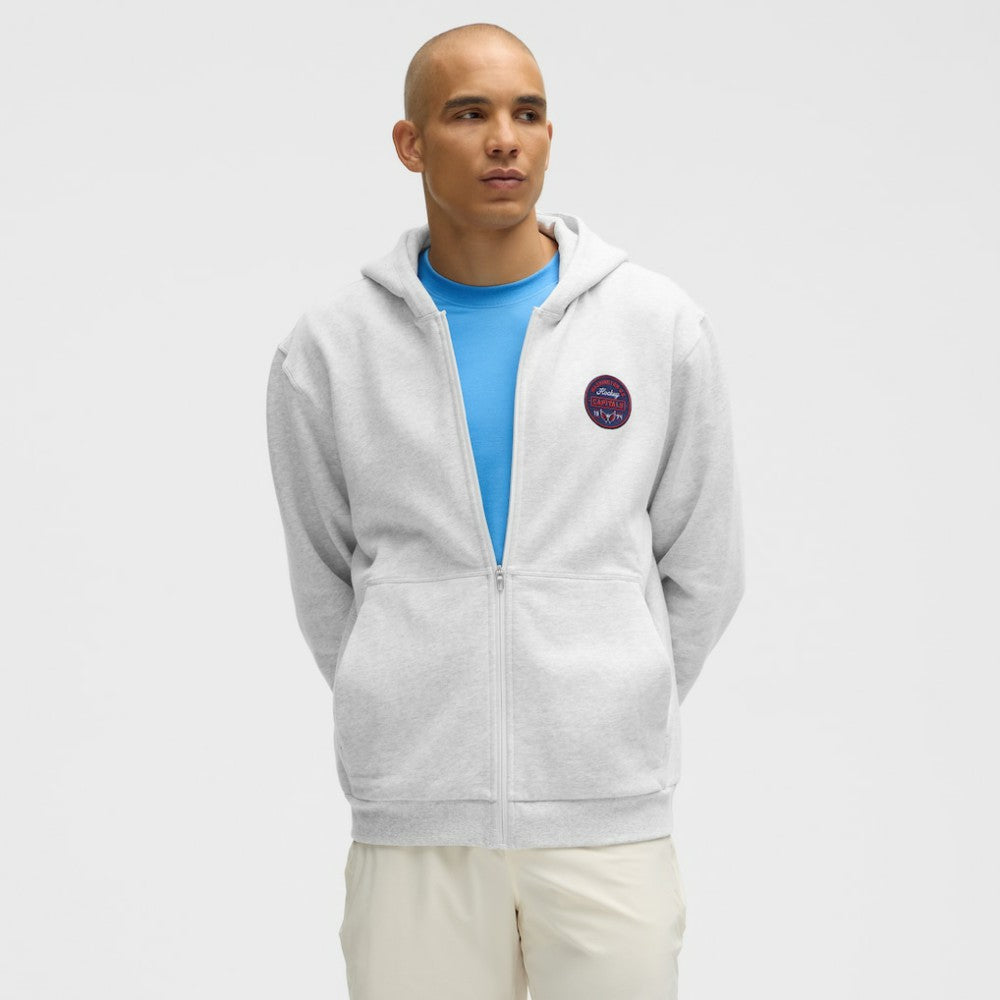 Washington Capitals lululemon Steady State Full-Zip Hoodie - Heathered Core Ultra Light Grey | NHL near me