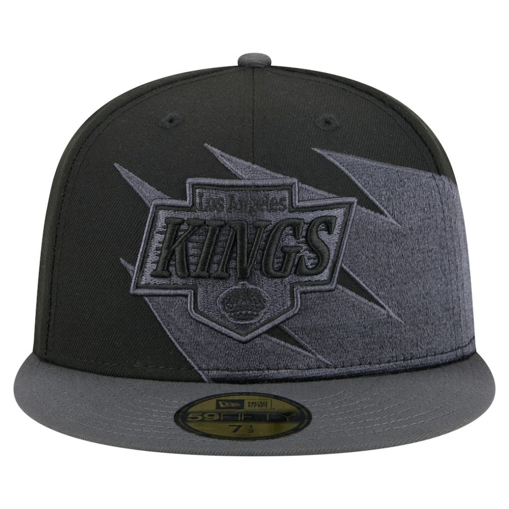 Los Angeles Kings New Era Spikes 59FIFTY Fitted Hat - Black | New Era online