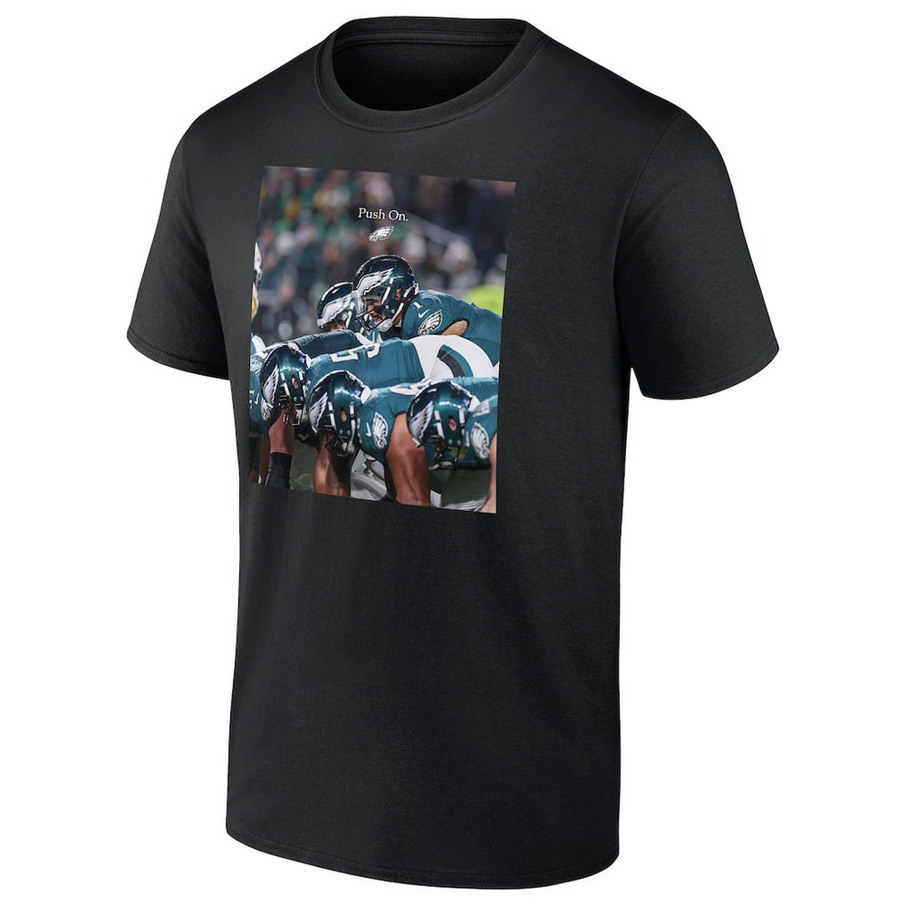 Philadelphia Eagles Push On T-Shirt - Black - NFL