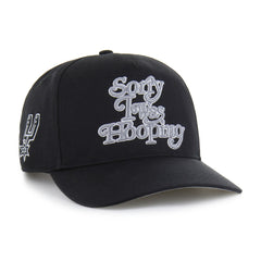 47 brand San Antonio Spurs Brand Seen by '47 Sorry I Was Hooping Hitch Adjustable Hat Black