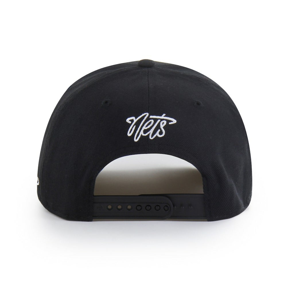 47 brand Brooklyn Nets Brand Seen by '47 Sorry I Was Hooping Hitch Adjustable Hat Black