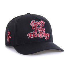 47 brand Houston Rockets Brand Seen by '47 Sorry I Was Hooping Hitch Adjustable Hat Black