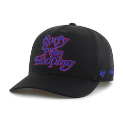 47 brand Philadelphia 76ers Brand Seen by '47 Sorry I Was Hooping Hitch Adjustable Hat Black