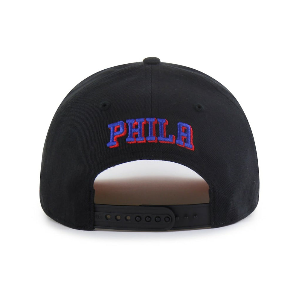 47 brand Philadelphia 76ers Brand Seen by '47 Sorry I Was Hooping Hitch Adjustable Hat Black