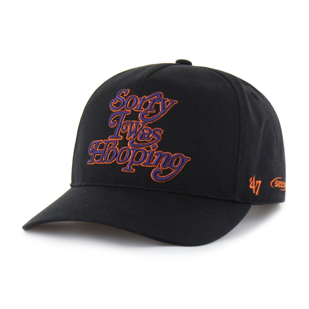 47 brand Phoenix Suns Brand Seen by '47 Sorry I Was Hooping Hitch Adjustable Hat Black