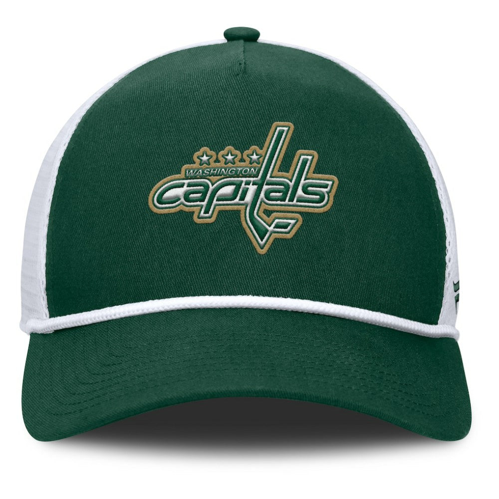 Washington Capitals Fanatics Bermuda A-Frame Adjustable Hat - Green/White | Fanatics on sale