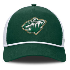 Minnesota Wild Fanatics Bermuda A-Frame Adjustable Hat - Green/White | Fanatics Clearance