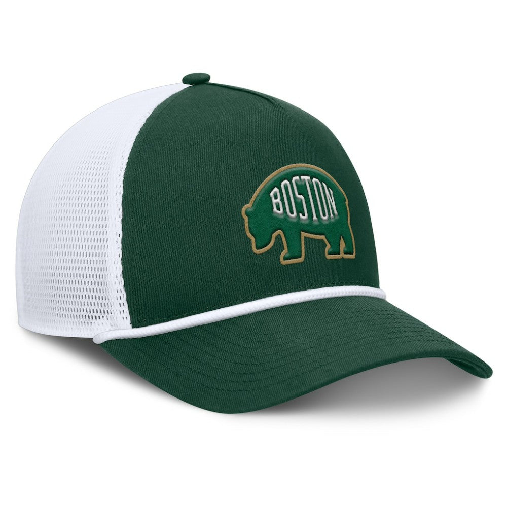 Boston Bruins Fanatics Bermuda A-Frame Adjustable Hat - Green/White | Fanatics Clearance